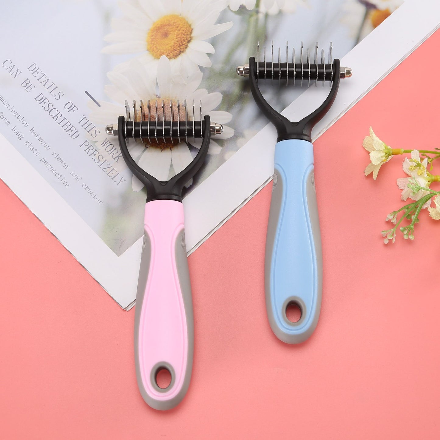 Brosse de toilettage double face | BrushPet™ - Le Canin Pro