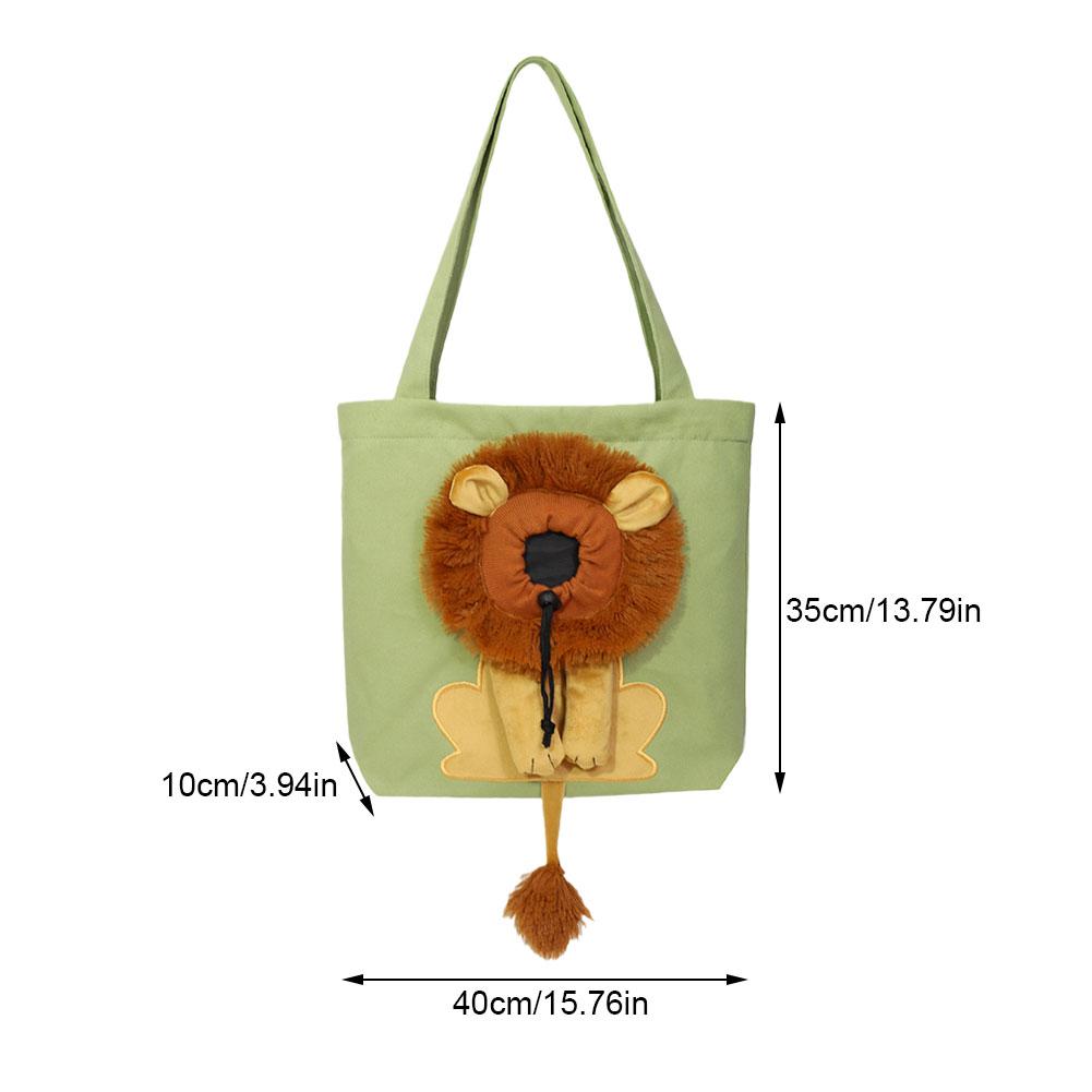 LionPetBag™ | Sac de transport pour chat et chien en motif de lion
