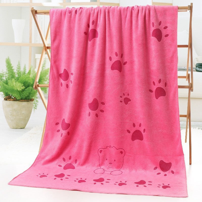 Serviette imprimée pour Chiens | PawTowel™ - Le Canin Pro